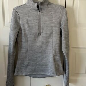 Spyder Active Gray Quarter-Zip Pullover